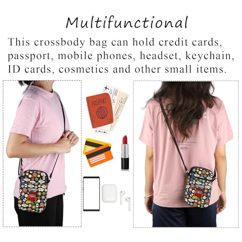 PLITI Casino Crossbody Purse Gambler Gift Casino Lover Gift I'd Cash Out But I'm Not a Quitter Slot Machine Gambling Bag4