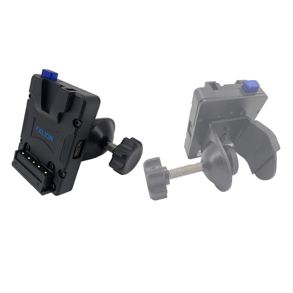 SONGING FXLION Nano L04 V-Lock/V-Mount Plate with with U-Type Clip, fit for Any Size Rod