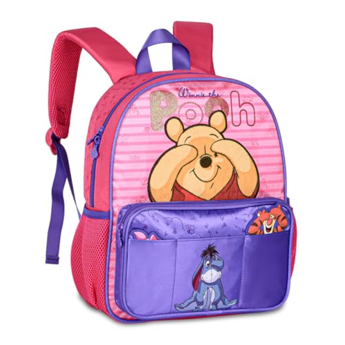 Mochila Costas Escolar Infantil Ursinho Pooh