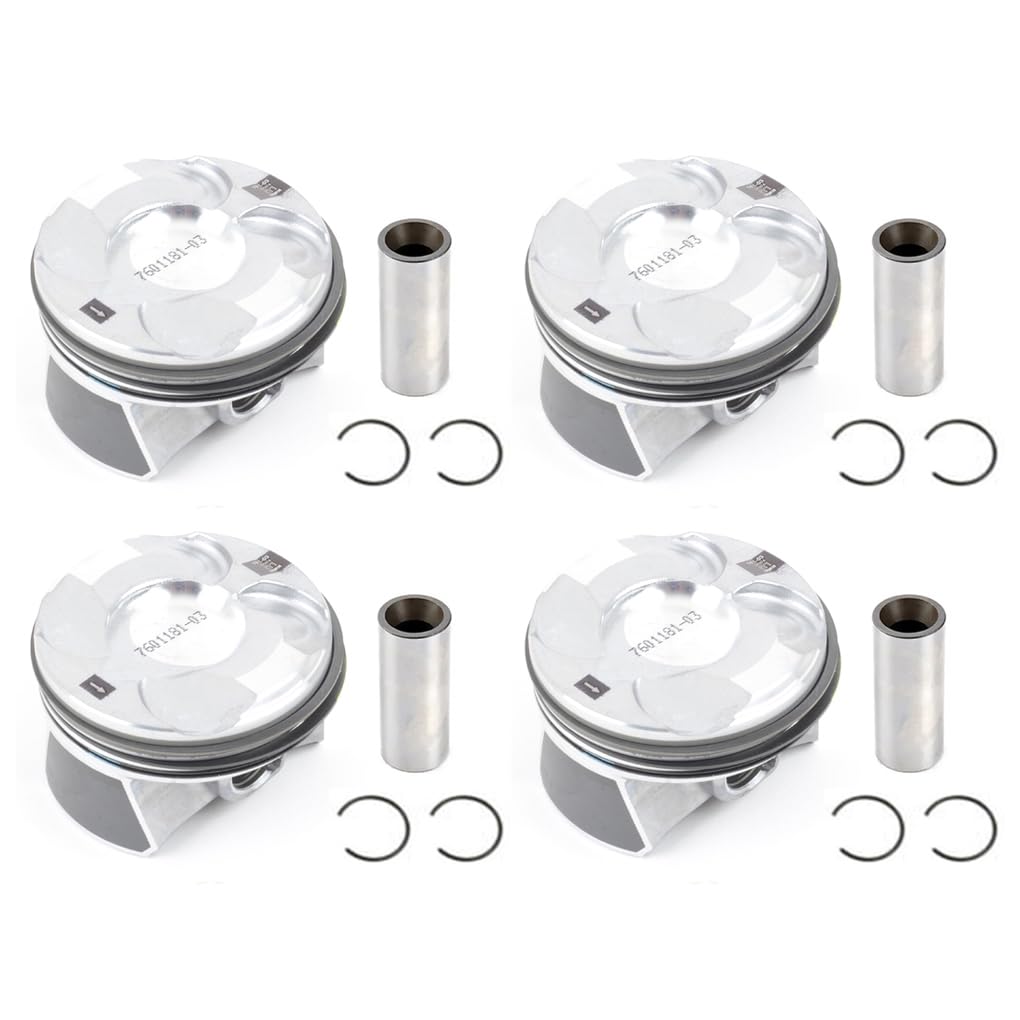 Amazon.com: 4x Piston & Ring Set 11257601181 For MINI Cooper 