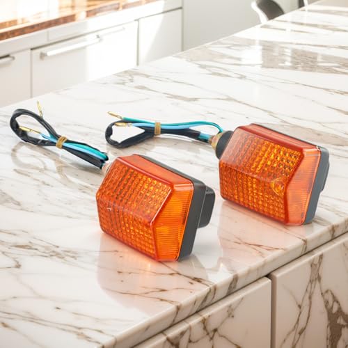 Luces de parada ámbar traseras para solucionar averías en Shadow 750 4