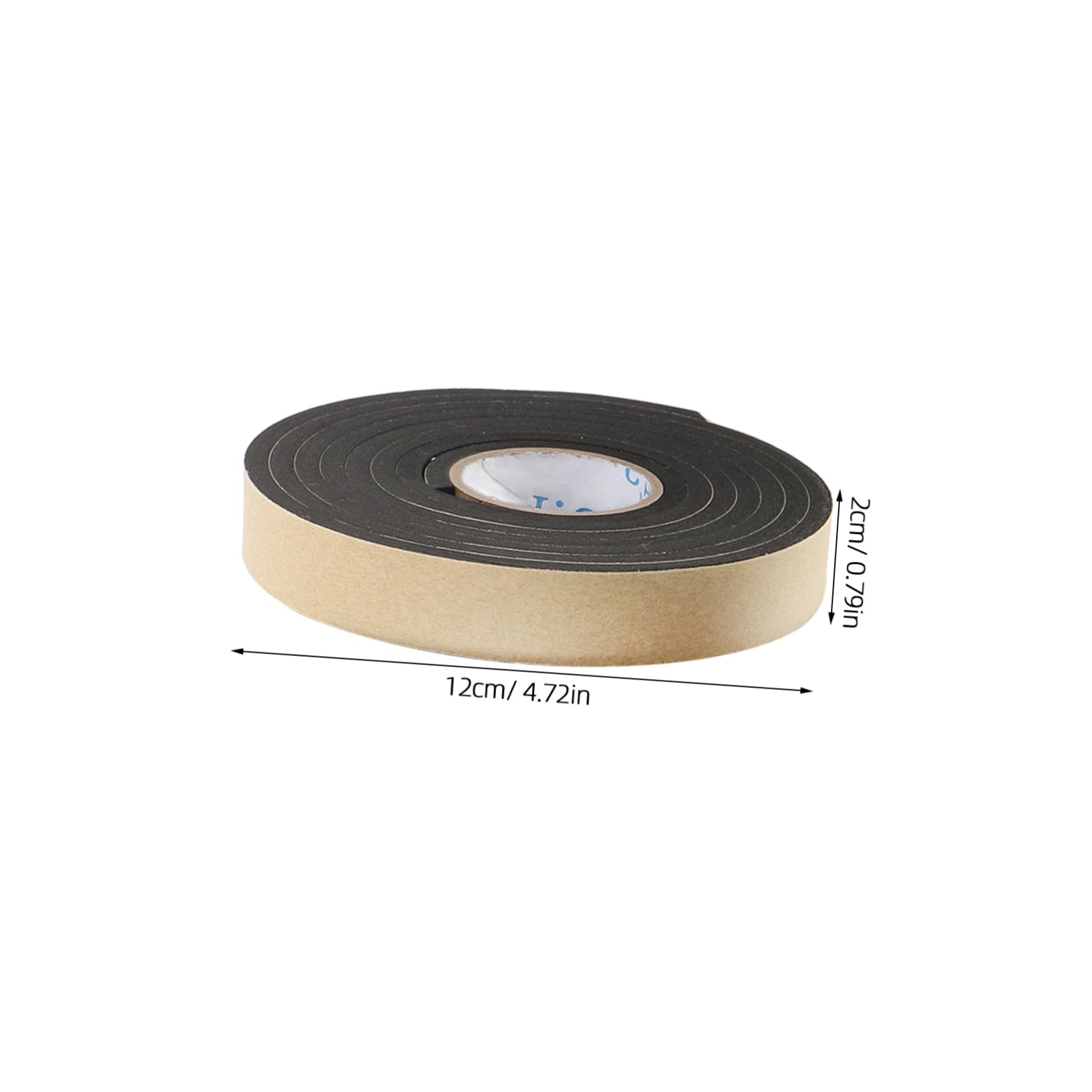 Alipis 10 Pack Anti-Slip Sealing Tape Adhesive Foam Tape for Doors Windows Tables Chairs Soundproof Insulation Strips