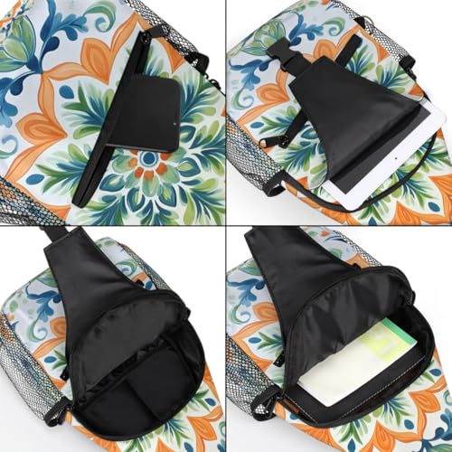 Sling Bag Unisex Mandala Estampado Crossbody para Viaje miniatura 5