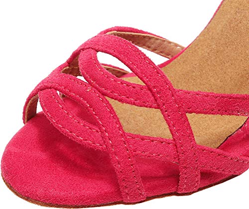 Chaussures de salsa et cha-cha légères avec semelle souple haute performance - 2