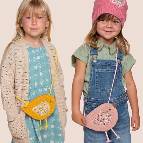 Plush Bird Chick Crossbody Bag for Toddlers, Little Girls, Kids Age 3-8Y3
