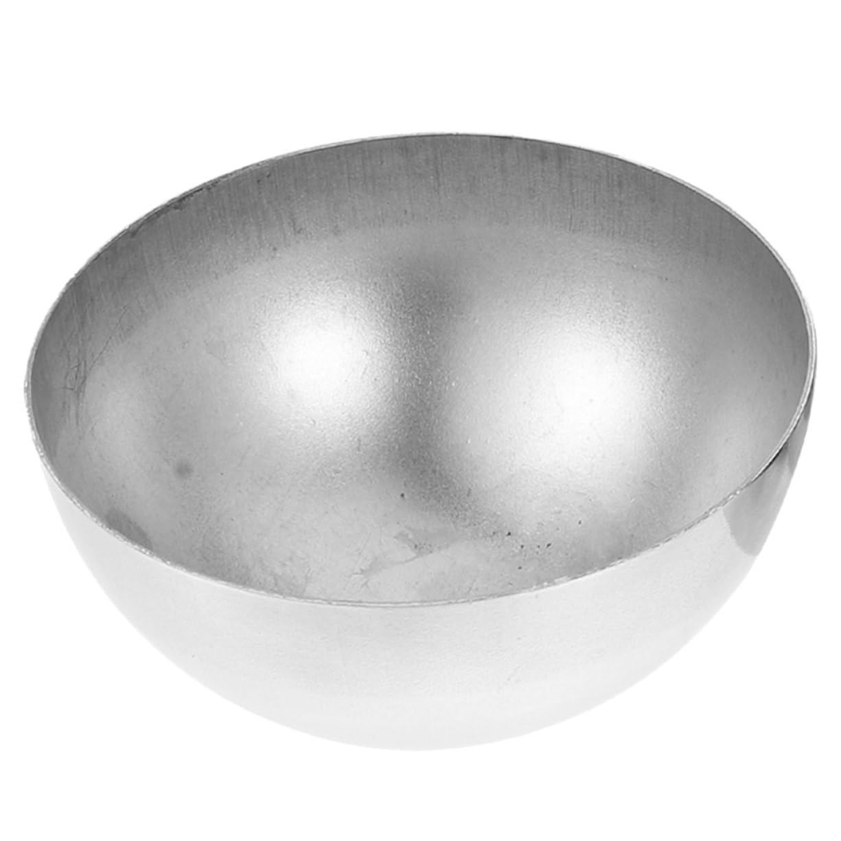MERRYHAPY Garden Gazing Hemisphere Stainless Steel Hollow Ball for Decor Reflective Gazing Mirror Sphere for Gardens Patios Living Spaces