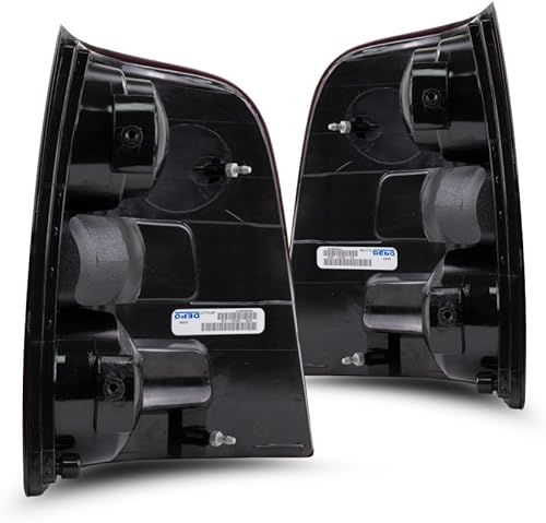 Miniatura 7 de Para Ford Explorer 2006 07 08 09 2010 Luz trasera lado del conductor y del pasajero  Par  Lente transparente y roja  Reemplazo para FO2818140,