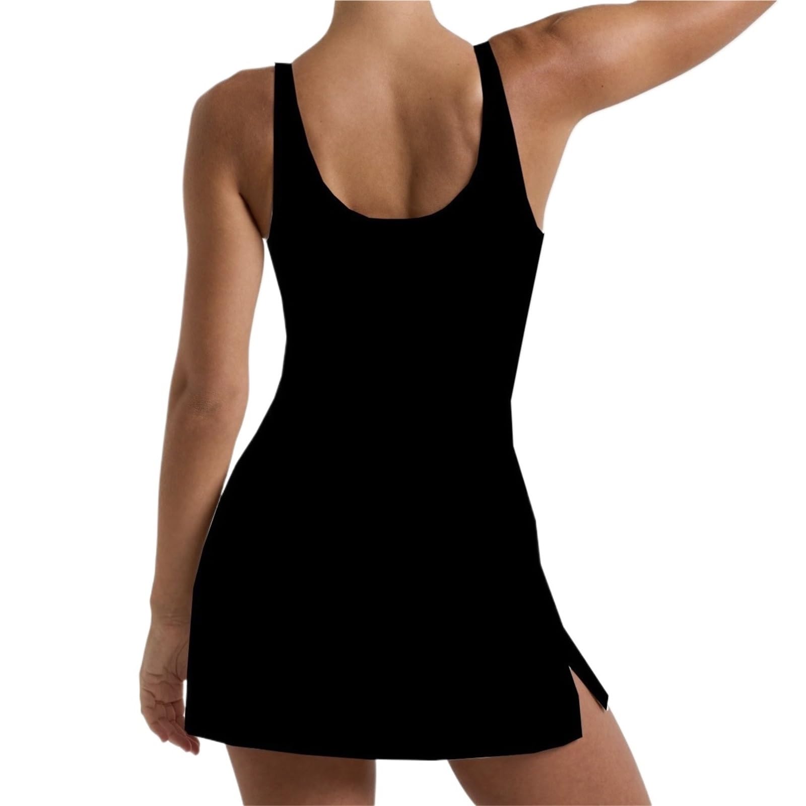 Completo Tennis Donna Gonna da Tennis for Corsa, Yoga e Tennis, Senza Schienale, Anti-Camminata, Base Leggera, Abito Sportivo ad Asciugatura Rapida
