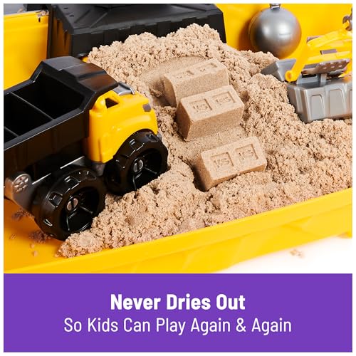 Kinetic Sand 6059398 Construction Site Folding Sandbox thumb #6