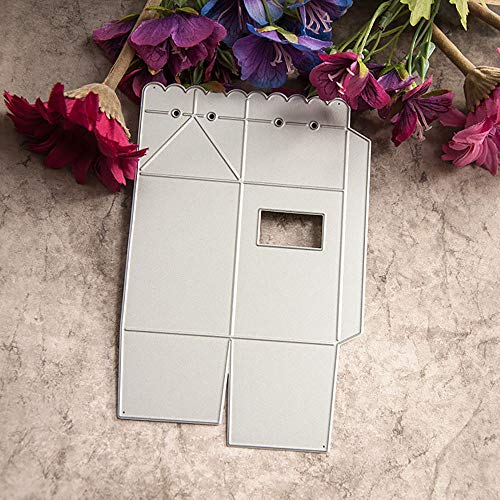 Milk Box Cutting Dies Stencil Metal Template Molds, Embossing Tool Die Cuts for Card Making Album Paper Scrapbooking DIY Etched Dies Craft