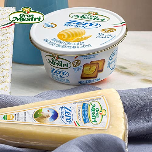 Manteiga Lata zero lactoze sem gluten Gran Mestri 200g