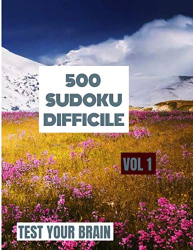 500 SUDOKU DIFFICILE | (French Edition)