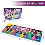 Kids Musical Piano Mats with 25 Music Sounds,Musical Toys Baby Floor Piano Keyboard Mat Carpet Animal Blanket Touch Playmat Early Education Toys for 1 2 3 4 5 6+ Year Girls Boys Toddlers - Image 4