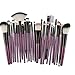 Produktbild TTLOVE 25 StüCke Make Up Pinselset Professionelle Kosmetik Make-Up Pinsel Rouge Lidschatten Set Kit Werkzeuge Make-Up-Pinsel-Set (Lila)