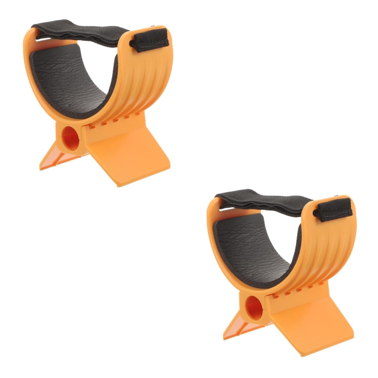 BESPORTBLE 2 Pièces Détecteur De Métaux Souterrain Portable Trousse Support De Détecteur De Camping Petit Support De Support De Main Pour Souder Yellow Tissu Élastique