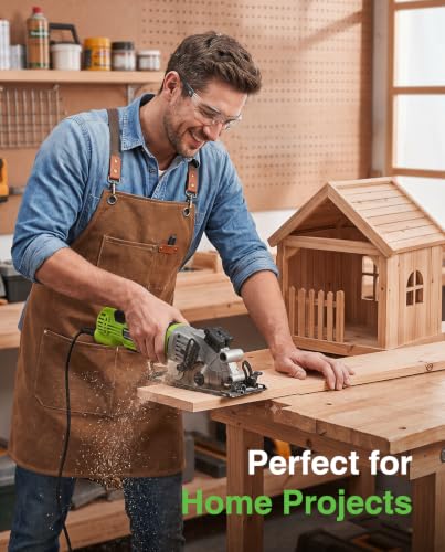 TaskStar Mini Circular Saw with Laser Guide