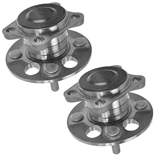 Image of TRQ Rear Left and Right Wheel Bearing and Hub Assembly Set 2 Piece
