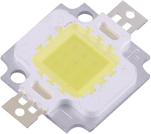 Miniatura 6 de TOPINCN Chip COB SMD, 10 unidades, 10 W, LED cálido o frío, chip SMD COB DC 9-12V para lámpara de inundación, bombilla de repuesto, cuentas de