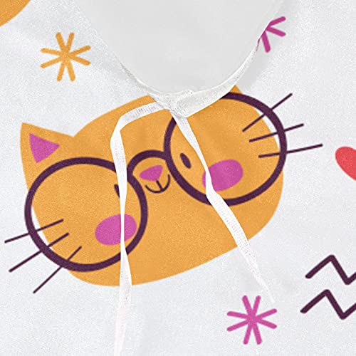 Housse de couette chat et 2 taies pour lit double et King size - 8