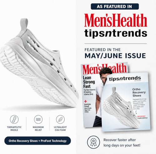 Image of Tommie Copper Ortho Recovery Shoes for Men & Women - Slip-Ons with Arch Support and Shock-Absorbing EVA Cushioning