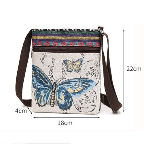 Square Ethnic Style Durable Large Capacity Crossbody Bag Embroidery Shoulder Bags Women3