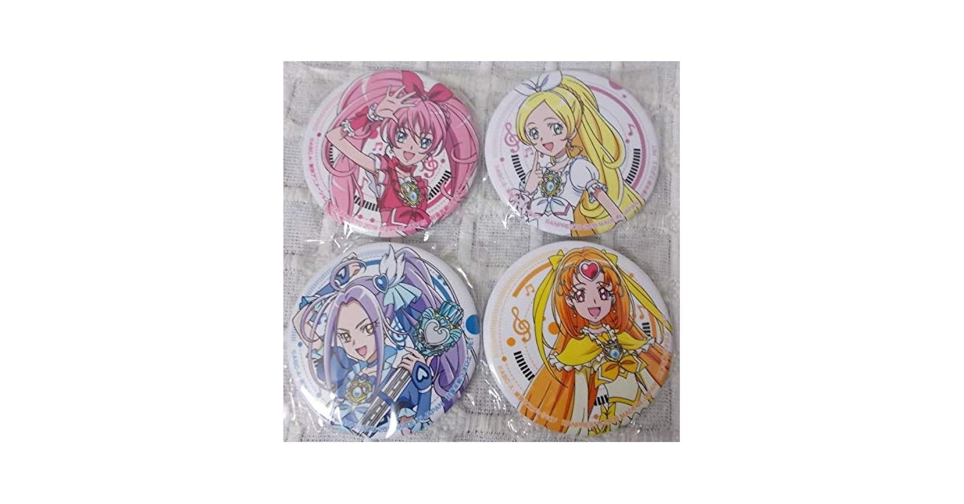 キュアメロディ 缶バッジ 全プリキュア展 プリキュア スイート