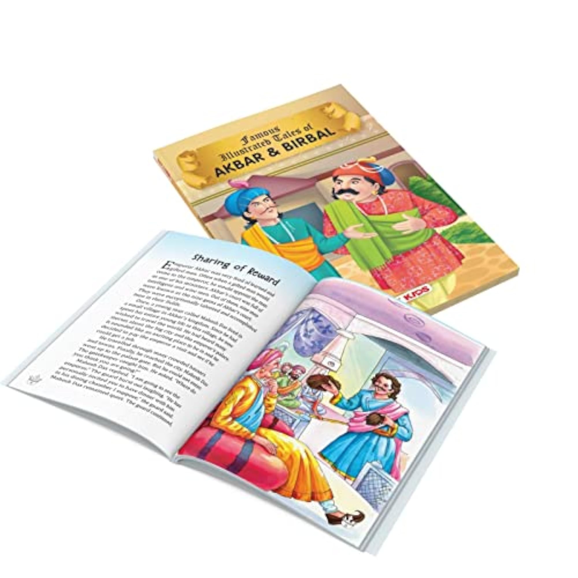 Akbar and Birbal Illustrated Story Book for Kids