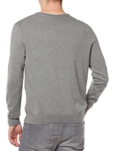 NAPAPIJRI Dakshin Crew Felpa, Grigio (Med Grey Mel...