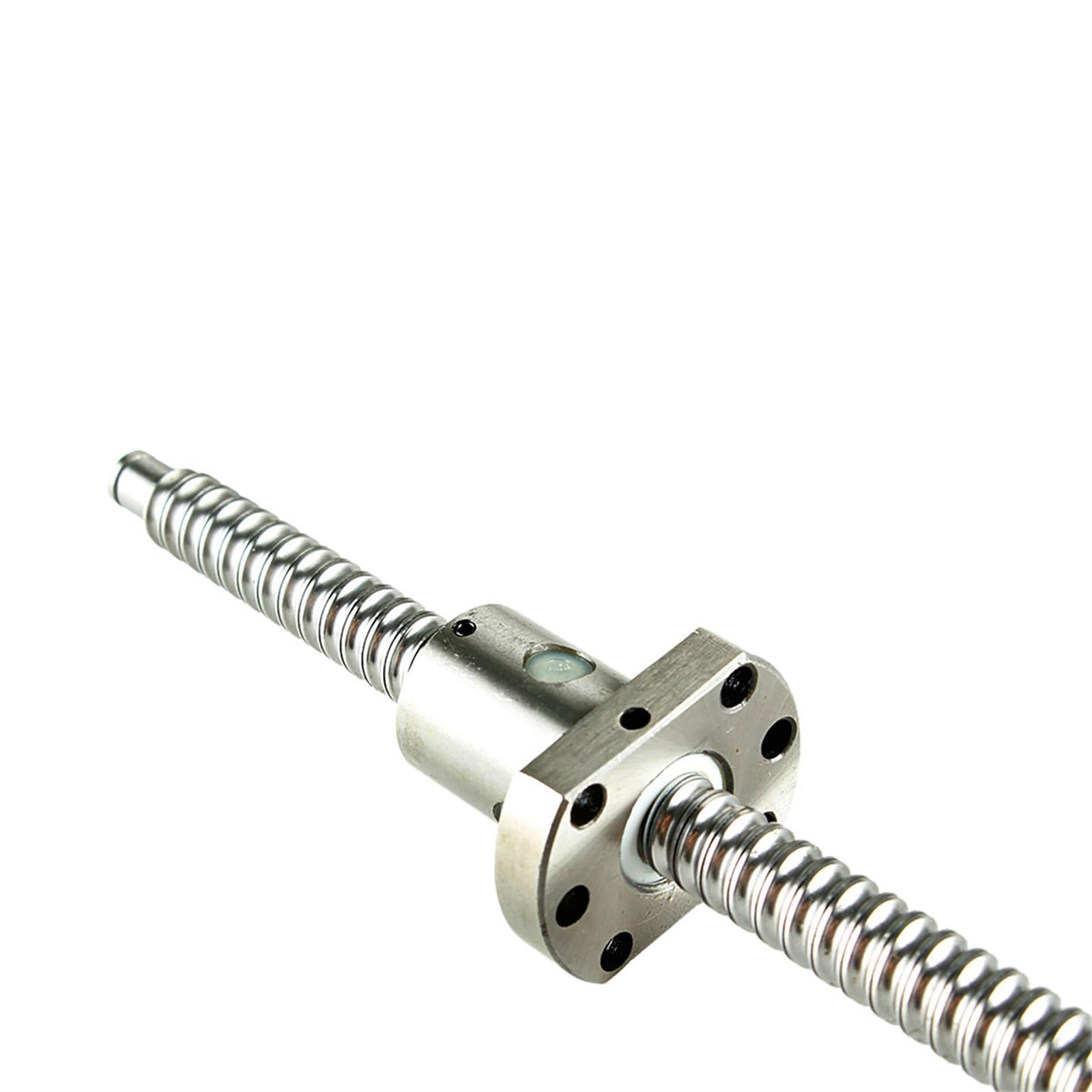 Śruba kulowa C7 SFU1204, średnica 12 mm, skok 4 mm, ruch liniowy, gwint prawy, trzpień śruby z końcem BK10 BF 10 obrabiany na scenę (400 mm)
