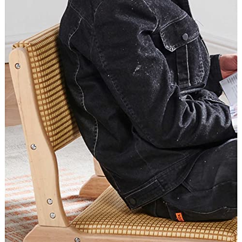 Chaise de sol en bois pliable portable et compacte pour relaxer - 6