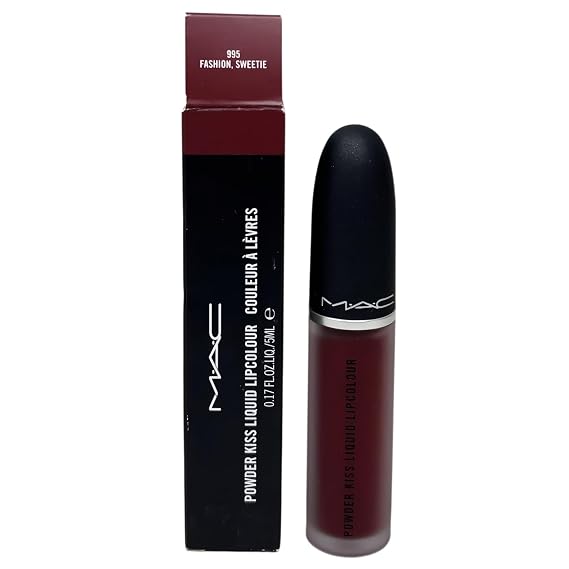 MAC Cosmetics Powder Kiss Liquid Lipcolour - 995 Fashion Sweetie (.17 fl oz / 5 mL)