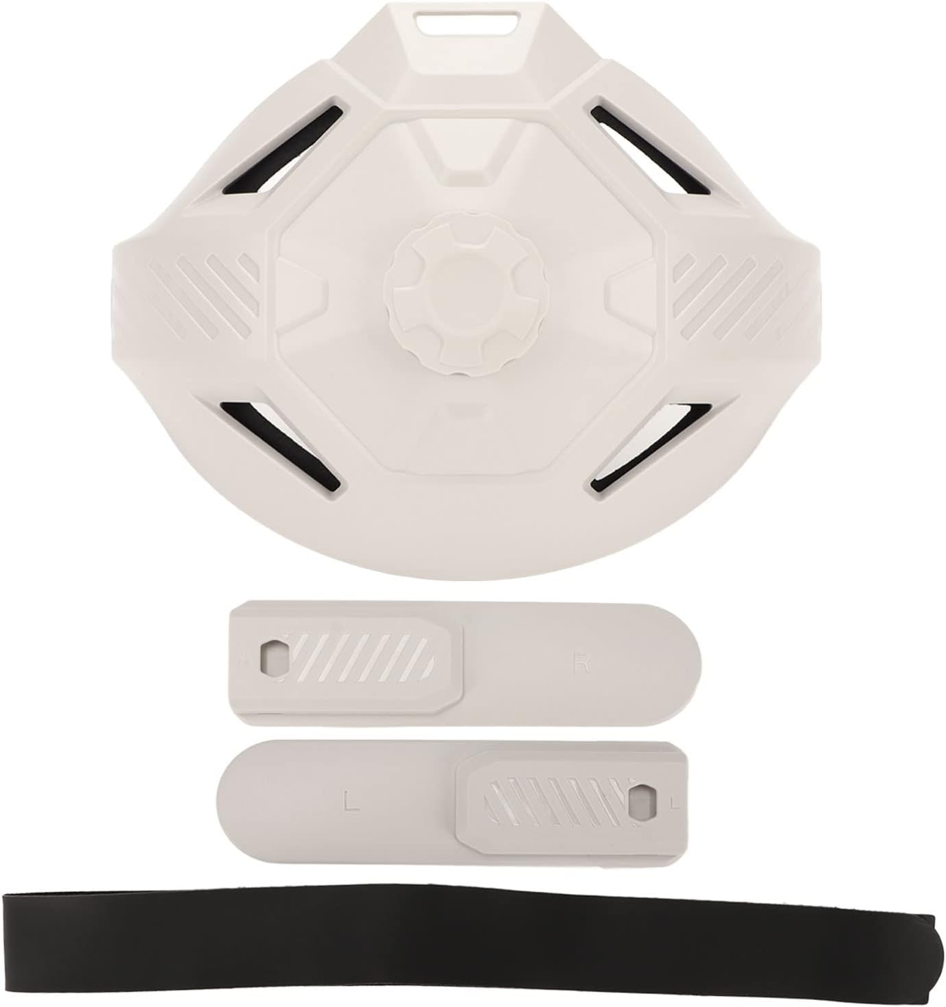 VR Headset Strap for 2, Ergonomic ABS Headband with Premium Foam Padding, Adjustable Rotatable Design for Enhanced Support and Comfort, Replacement for