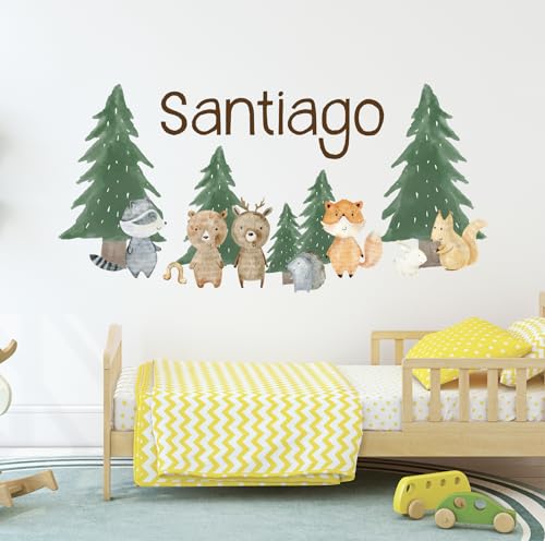 Vinilo decorativo personalizado para habitación infantil miniatura 4