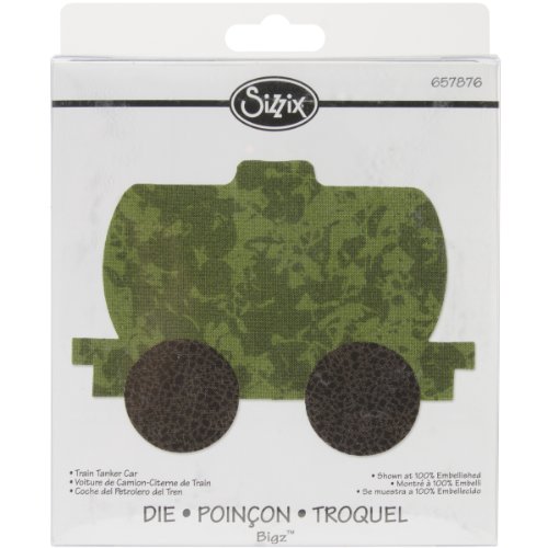 Sizzix 657876 Train Tanker Bigz Dies Series 2