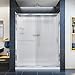 DreamLine DL-6118R-01FR Shower Door, Base and Backwalls, 60" W x 34" D, Chrome