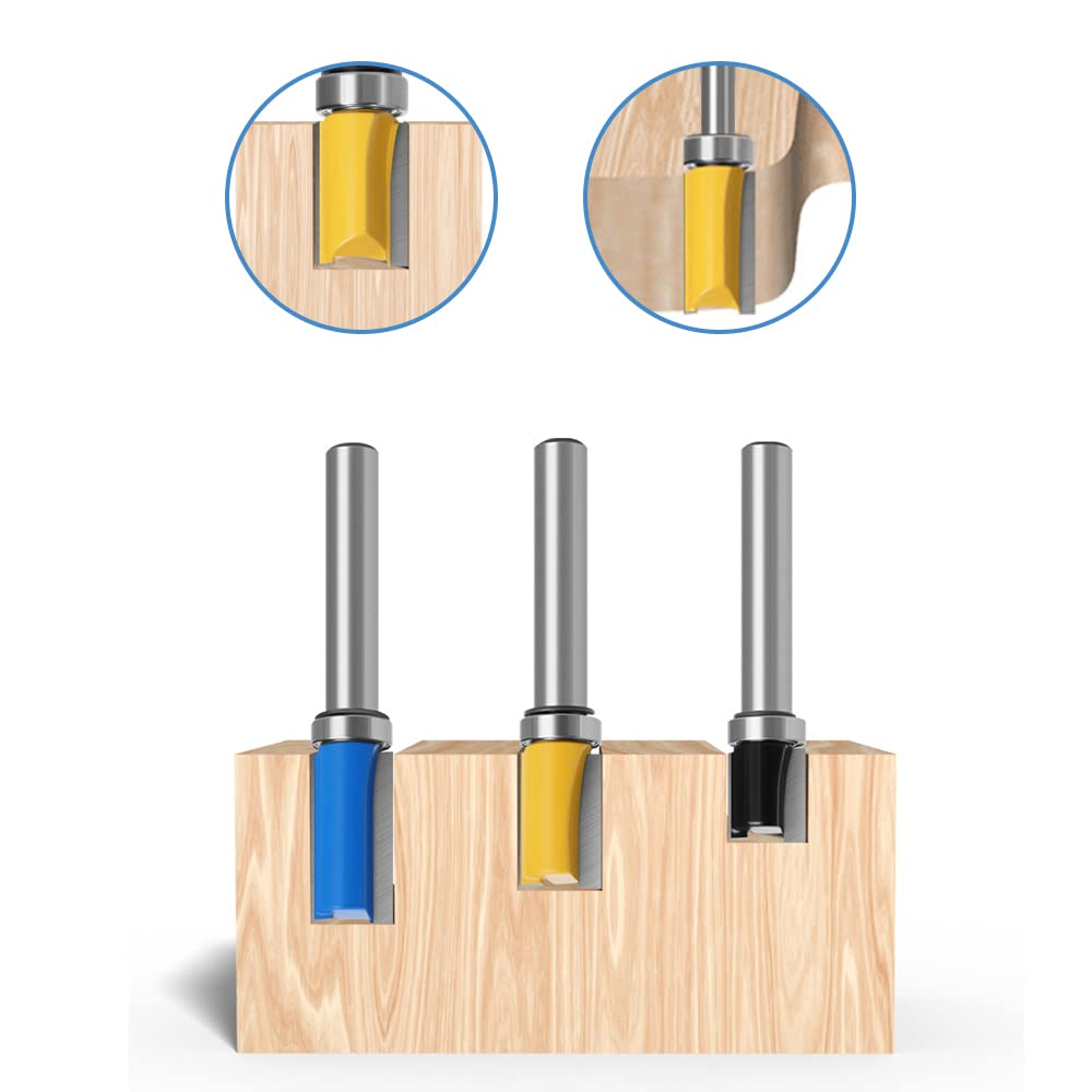 Fresa Per Spianare Legno CPROSP – Gambo 8mm, Diametro Taglio 39mm, 3 Lame In Carburo Per CNC E Fresatrici