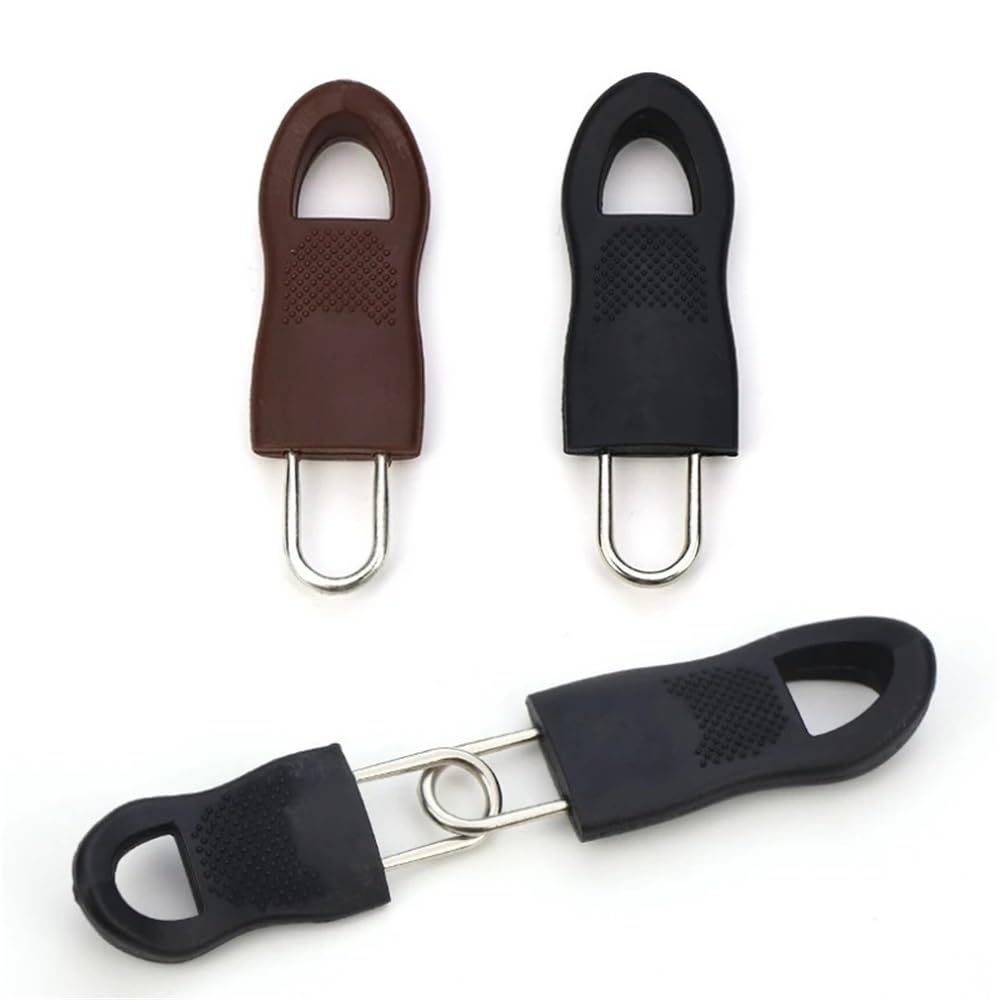 Tirador de cremallera de repuesto multifuncional, tirador de cremallera de repuesto, accesorio de tirador de cremallera universal, pequeño reparador de cremallera ajustable, tirador de cremallera comp