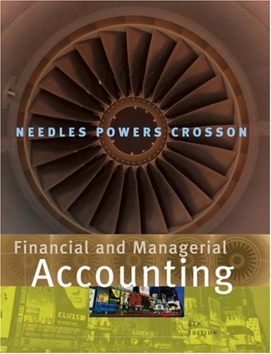 FINANCIAL & MANAGERIAL ACCOUNTING , 8/E