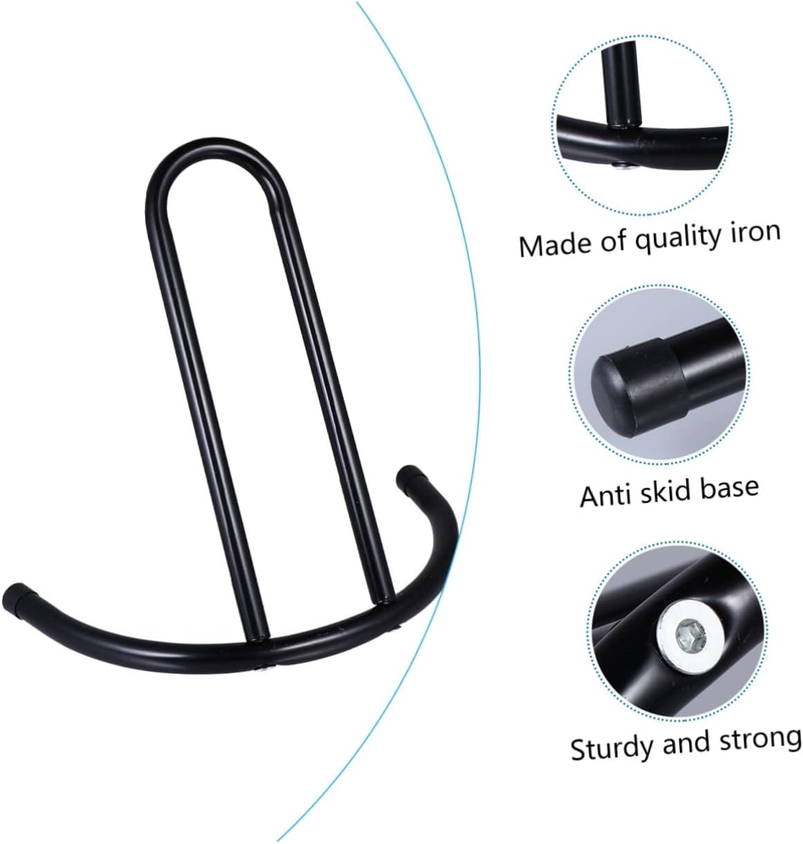 VICASKY 1Pc Bike Parking Rack Balance Bike Display Stand for Strong Floor Support for and Simple Bike Parking for Home Store Use