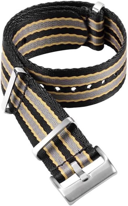 High Density Nylon Watch Strap For Omega 007 For Seamaster 300 20mm Canvas Watchband For Rolex Military Sport Bracelet For Tudor Wrist Band