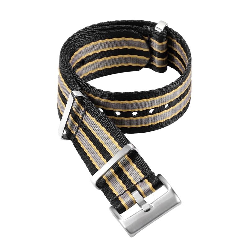 High Density Nylon Watch Strap For Omega 007 For Seamaster 300 20mm Canvas Watchband For Rolex Military Sport Bracelet For Tudor Wrist Band