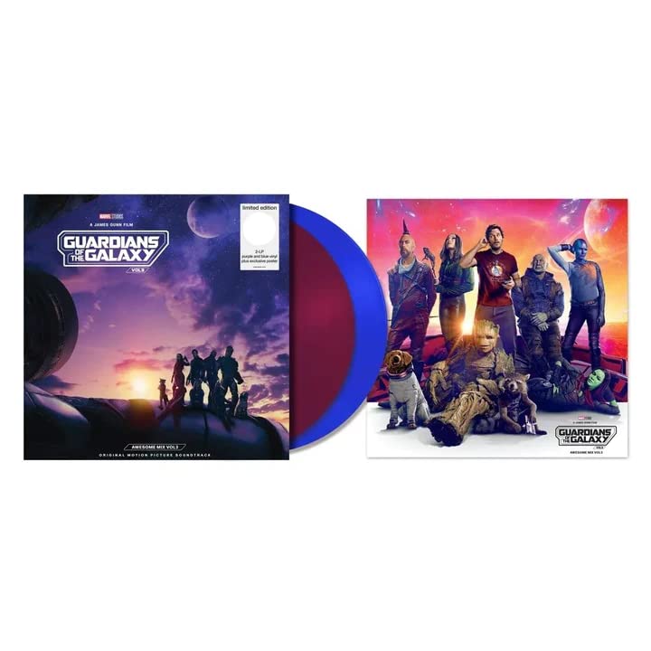 Guardians Of The Galaxy Awesome Mix Vol 3 - Exclusive Purple & Blue