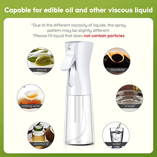 Image of Oliver Oil Sprayer /Mister, design for cooking, grilling, oil dispenser, Non-Aerosol for Olive Oil and Cooking oil, 12 ounces. (Salad Style)