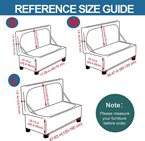 Rénover un banc usé avec la housse velours extensible blanc M