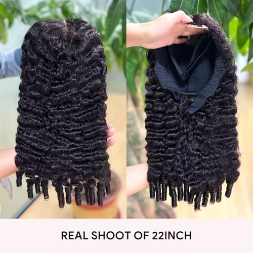 250 Density Burmese Curly Wig Human Hair with Spiral Curls End 12A Virgin Raw 5x5 HD Lace Closure Wigs Human Hair for Women 22 inch Wear and Go Glueless Wigs Human Hair Pre Plucked Triple Lifespan 3X — view 6