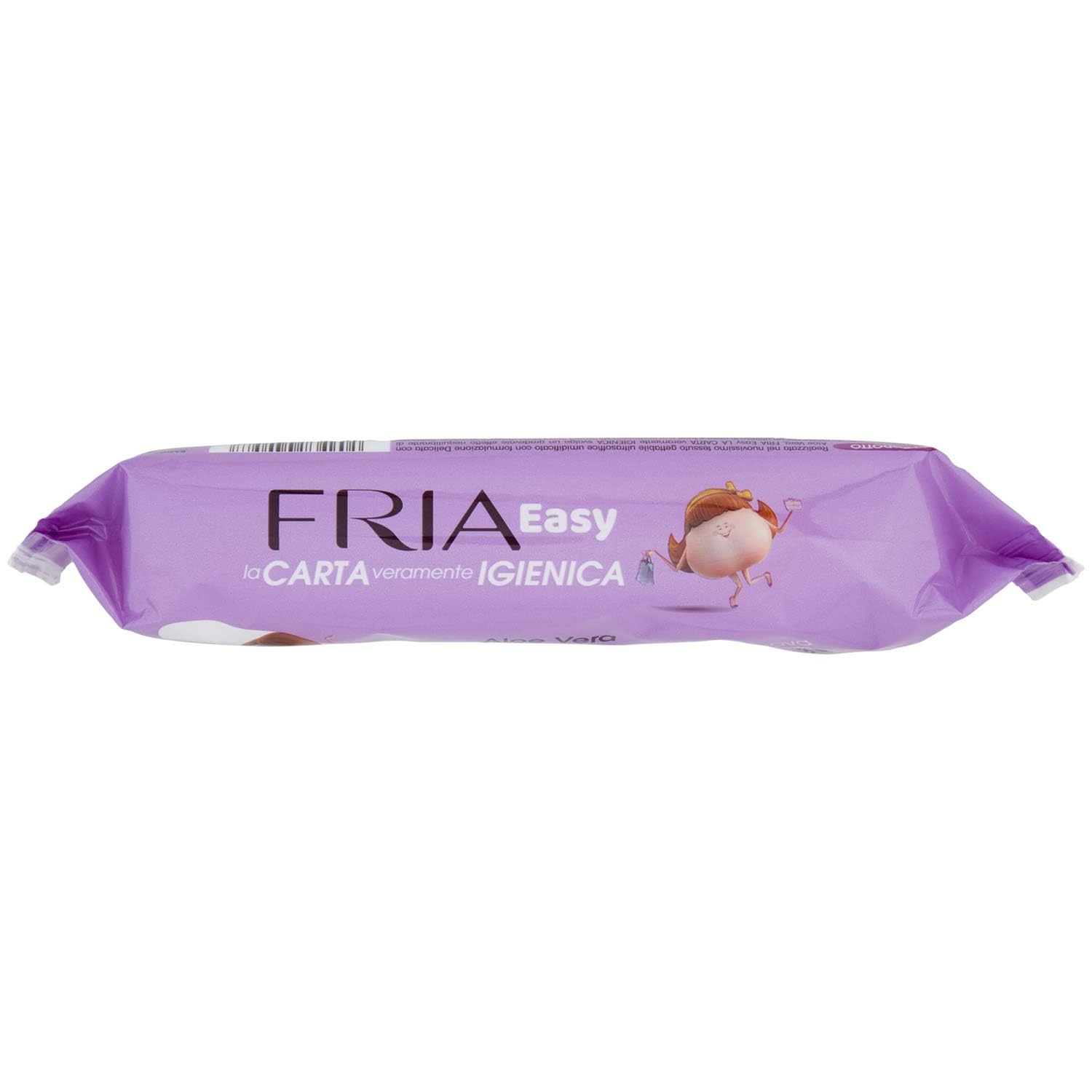 Fria Easy Carta Igienica Umidificata con Camomilla ad Effetto Emolliente e Lenitivo, Tessuto Gettabile nel WC, Dermatologicamente Testate, Confezione da 50 Salviette