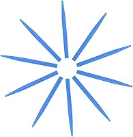 Vista 6 de Angzhili 10 espátulas de plástico dental, espátula de mezcla Angzhili para material de impresión, herramientas de mezcla de yeso y alginato