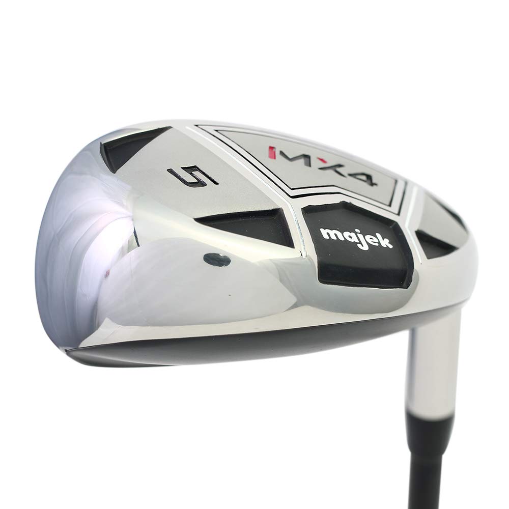 Men’s Majek MX4 Hybrid Iron Set, which Includes: #5, 6, 7, 8, 9, +PW Regular Flex Graphite Right Handed New Utility Clubs