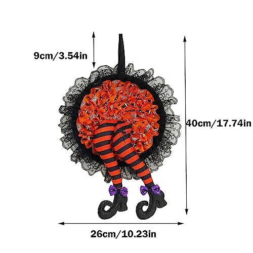 YUEMING 2Pcs Halloween Wreath - Image 2
