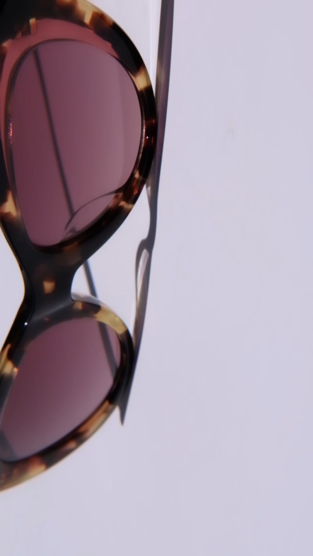 Amazon.com: TYCHE + ISET Retro Brown Cat Eye Sunglasses  display picture 2